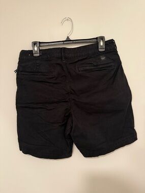 American Eagle Outfitters Black Flat Front Shorts Size 32